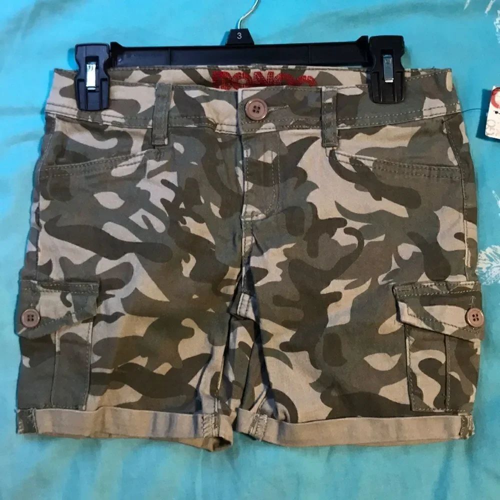 🔹Camouflage Cargo Shorts Junior’s Size 3